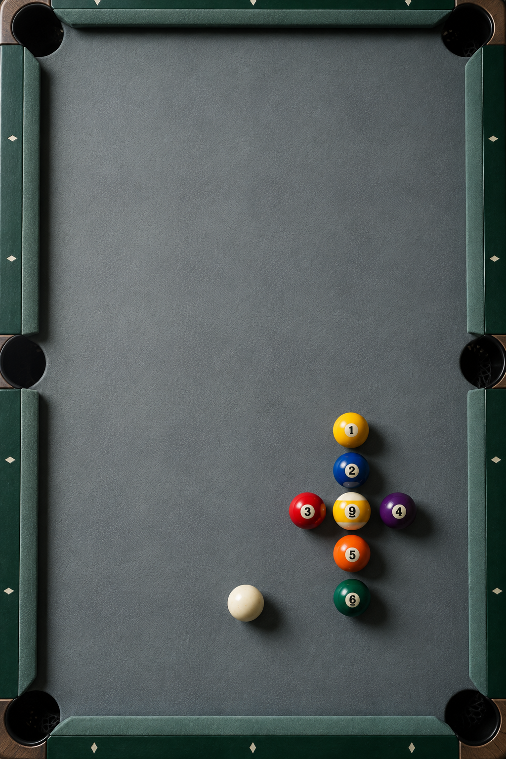 Pool Players Placing the Cue Ball Without Guesswork
