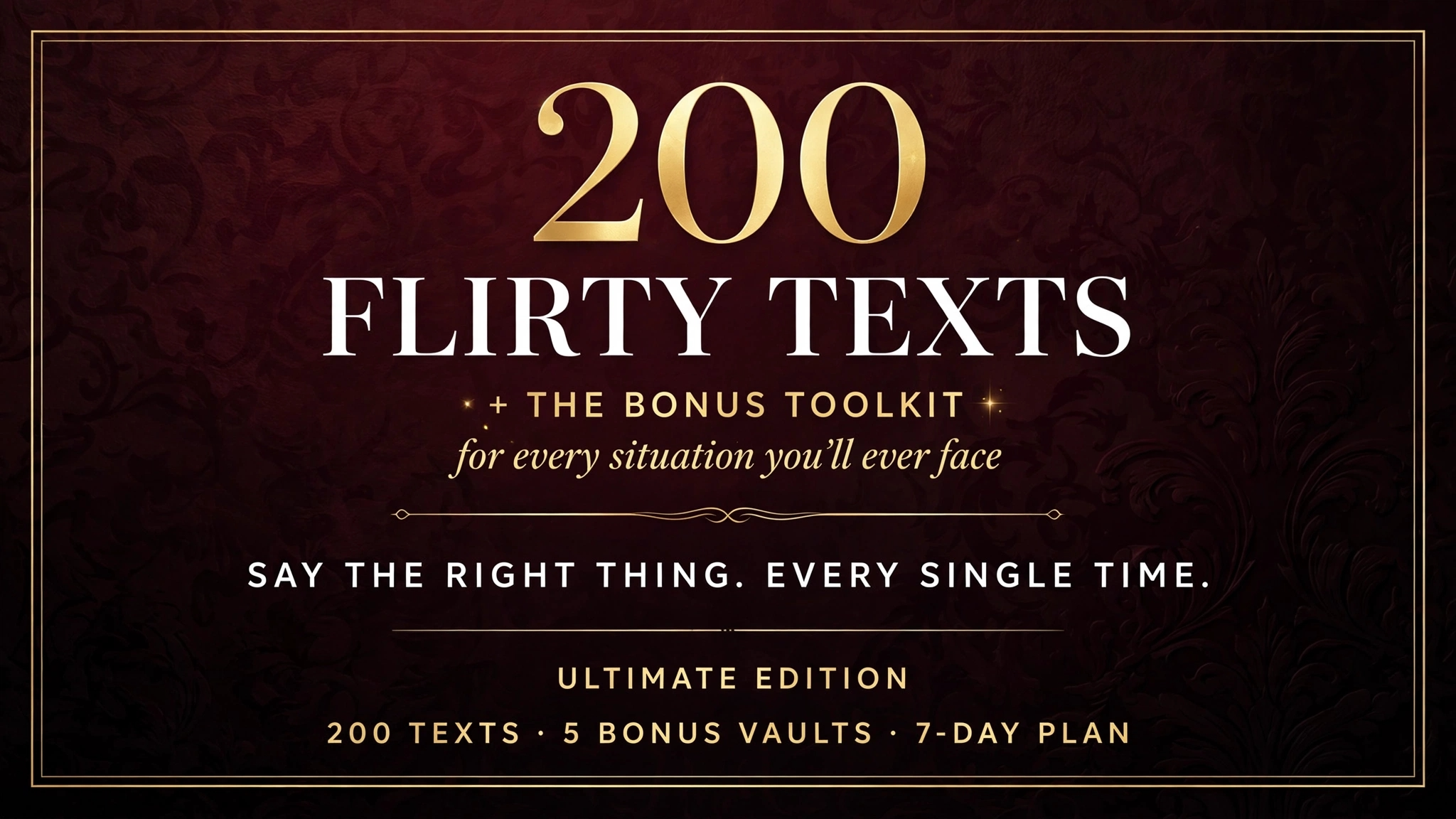 200 Flirty Text Replies 