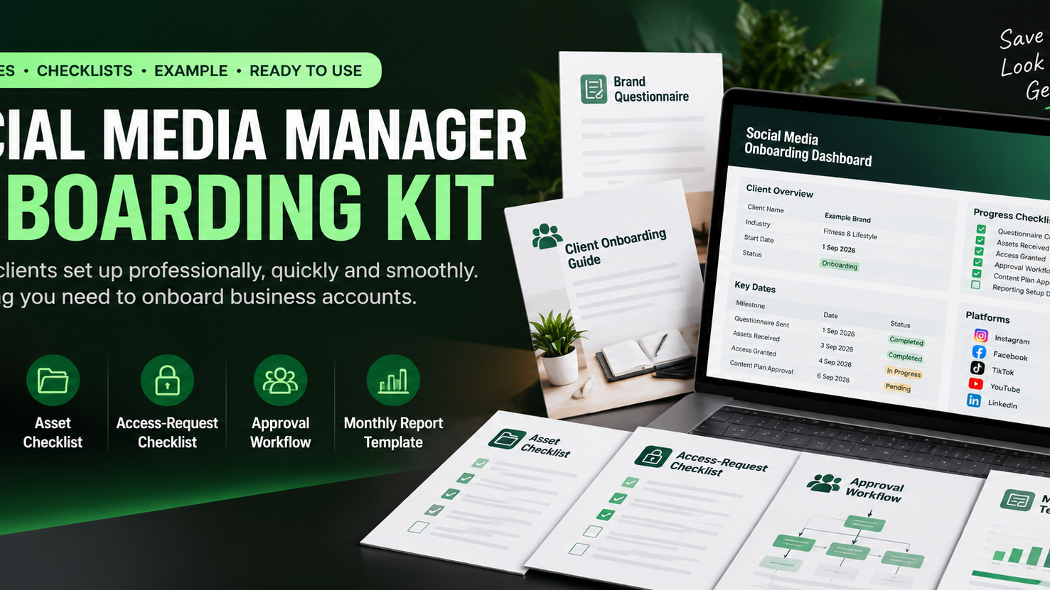 Social Media Manager Onboarding Kit