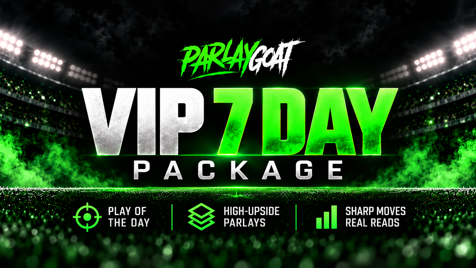 VIP 7 DAY PACKAGE