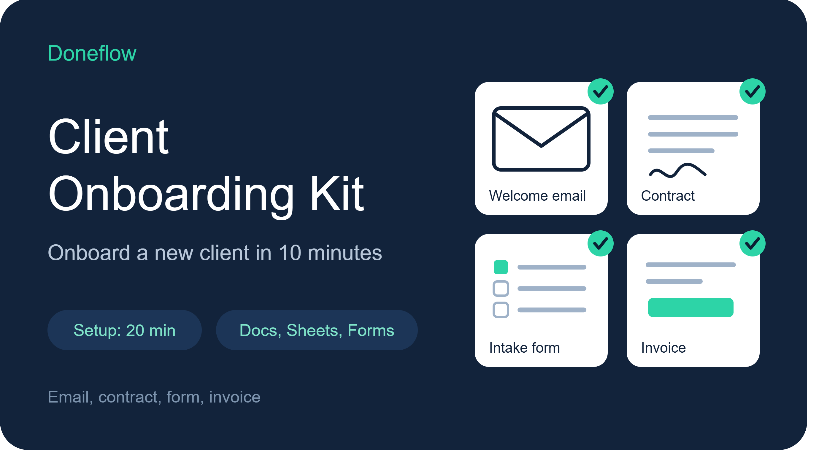 Client Onboarding Kit