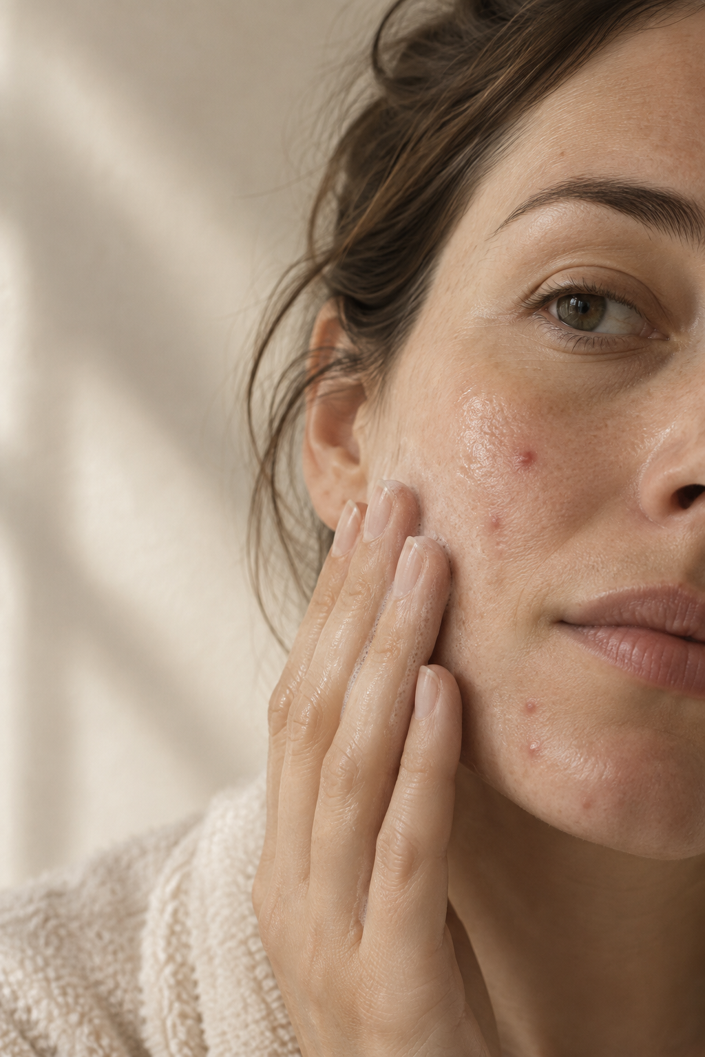 Adults Keeping a Gentle Skincare Routine Through Breakouts Without Starting Over