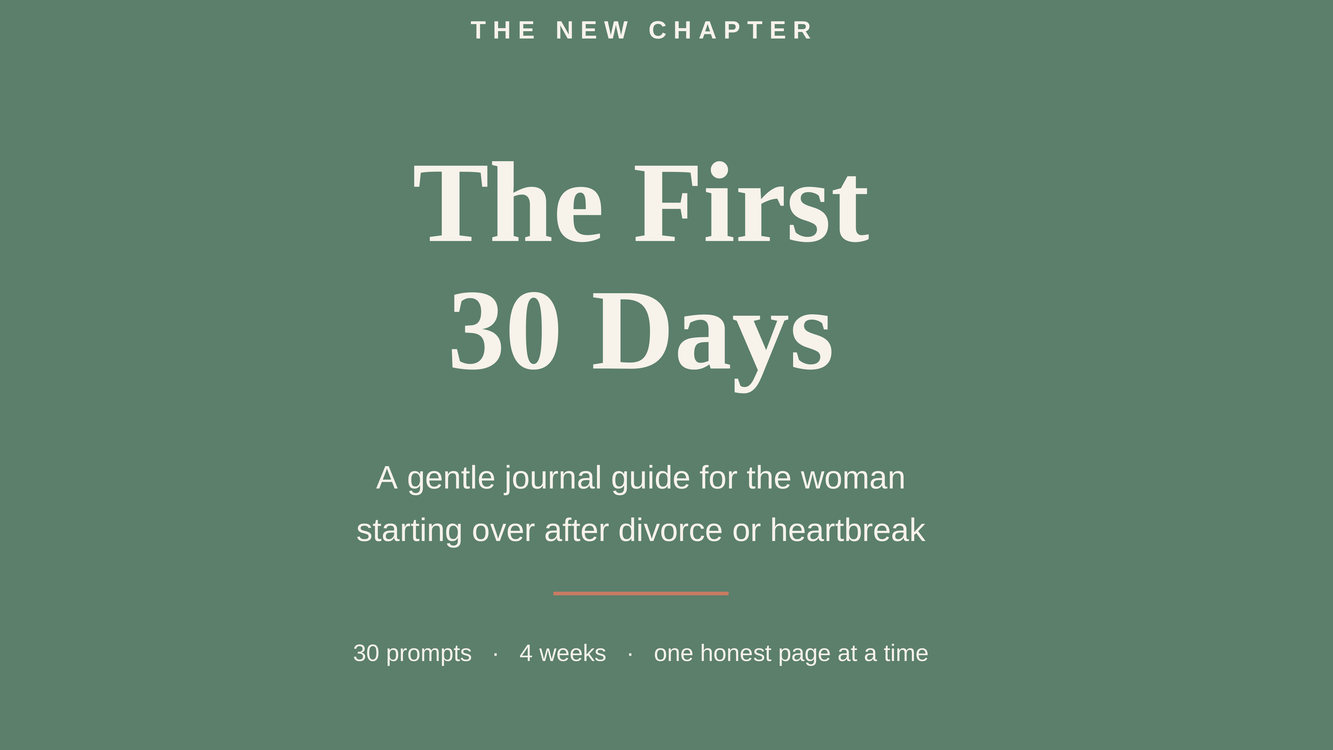 The First 30 Days Journal Guide