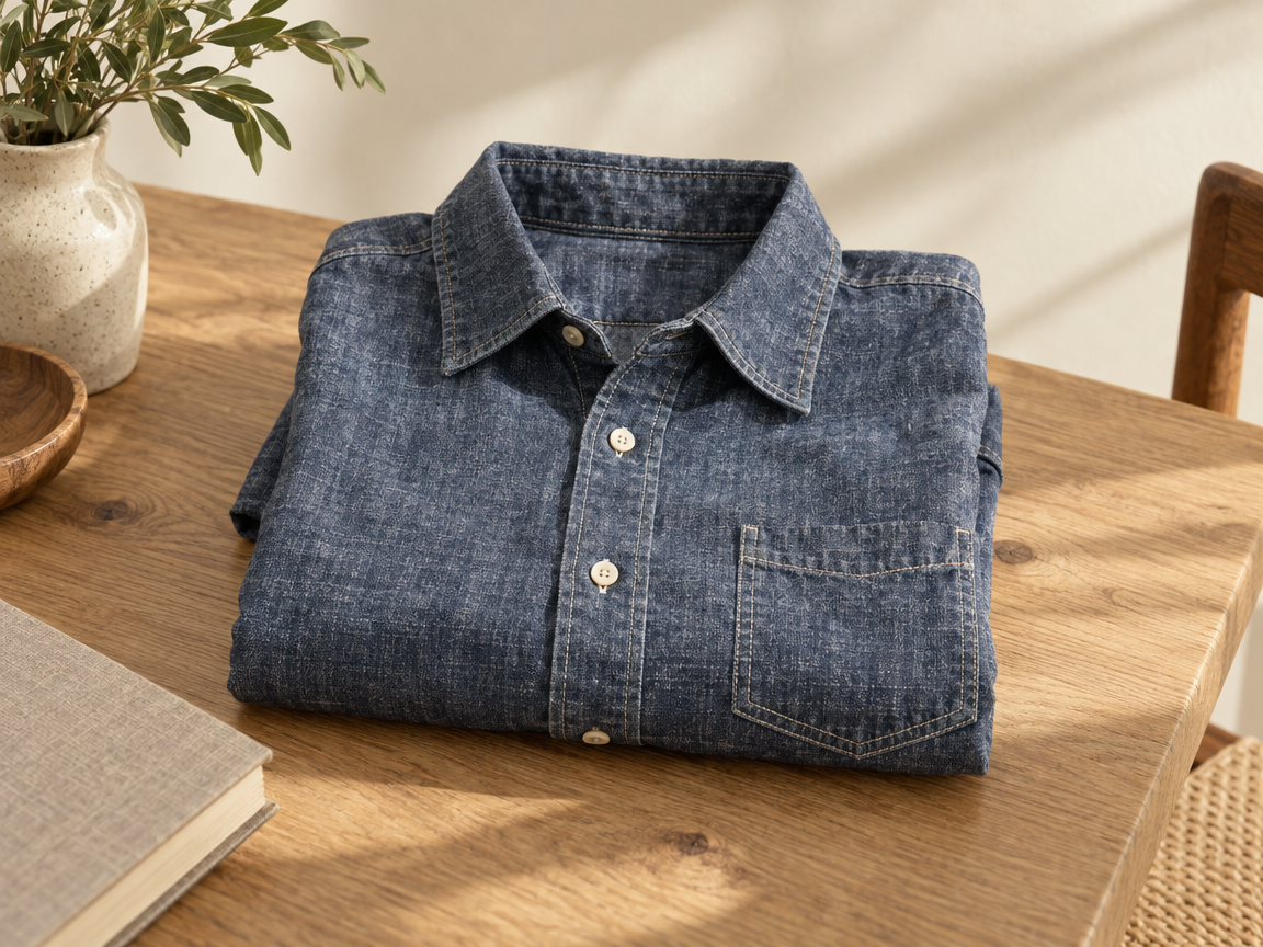 Indigo Work Shirt