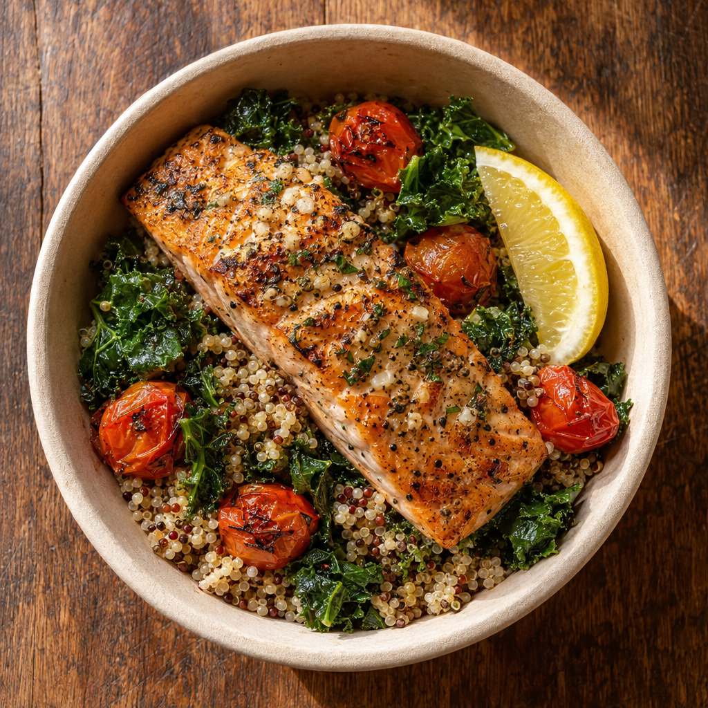 Lemon Garlic Salmon