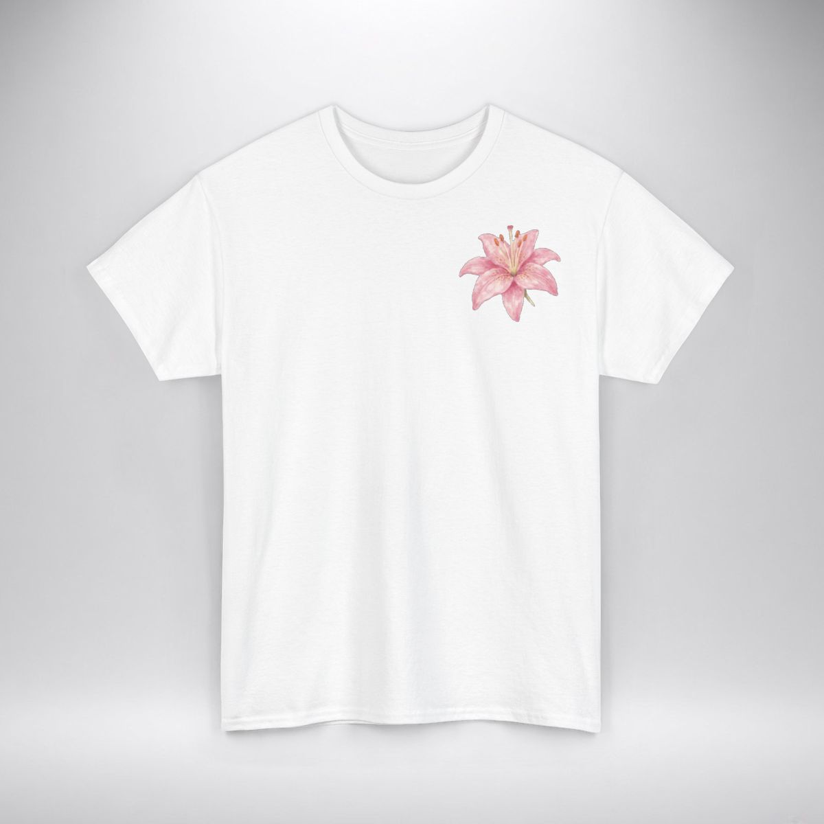 Trust the Process Pink Lily Graphic Tee