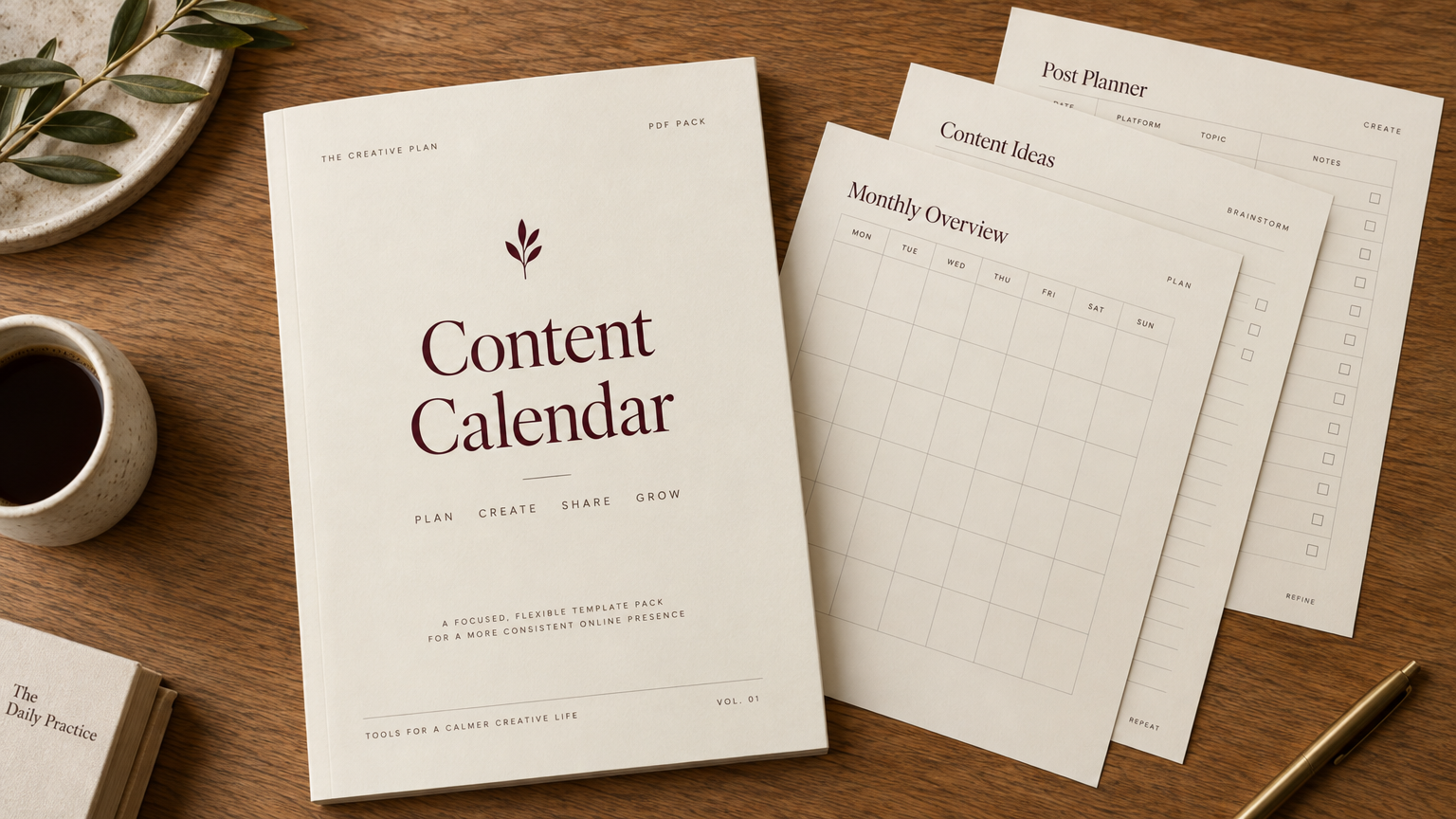 Content Calendar Pack