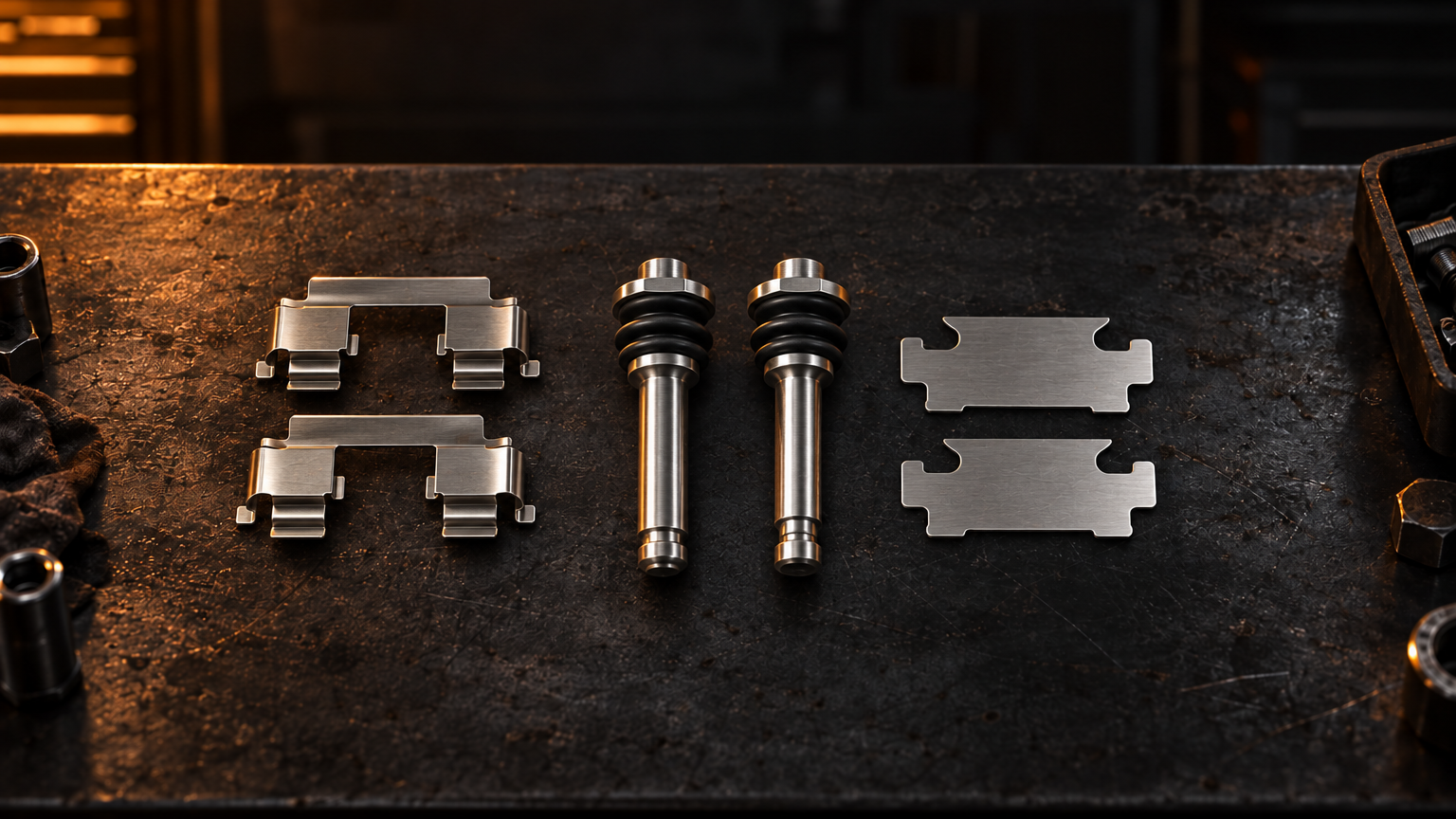 Stainless Brake Hardware Kit