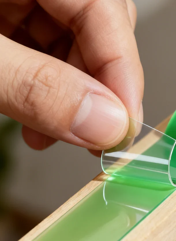 Remove the protective film