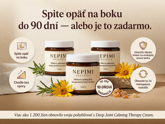 Nepimi | Krém na hlboké upokojenie kĺbov (Slovakia)