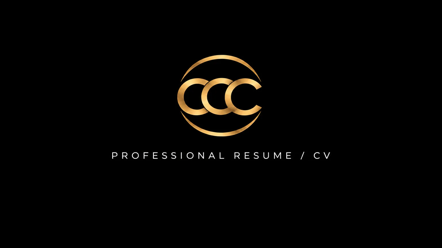 Professional Resume / CV Writing