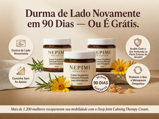 Nepimi | Creme Terapêutico Calmante para Articulações Profundas (Portuguese)