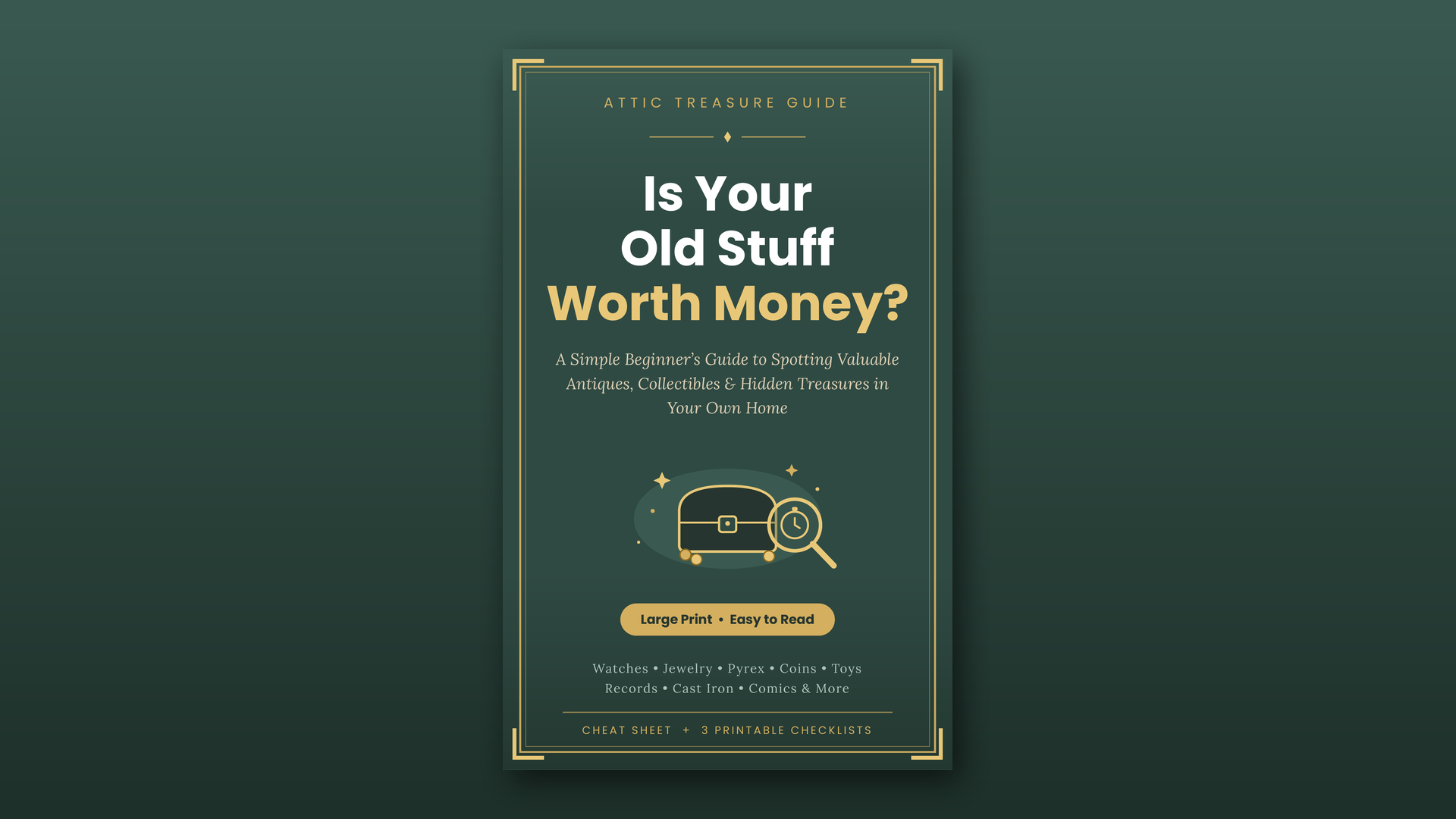 Is Your Old Stuff Worth Money? (Large Print Ebook)