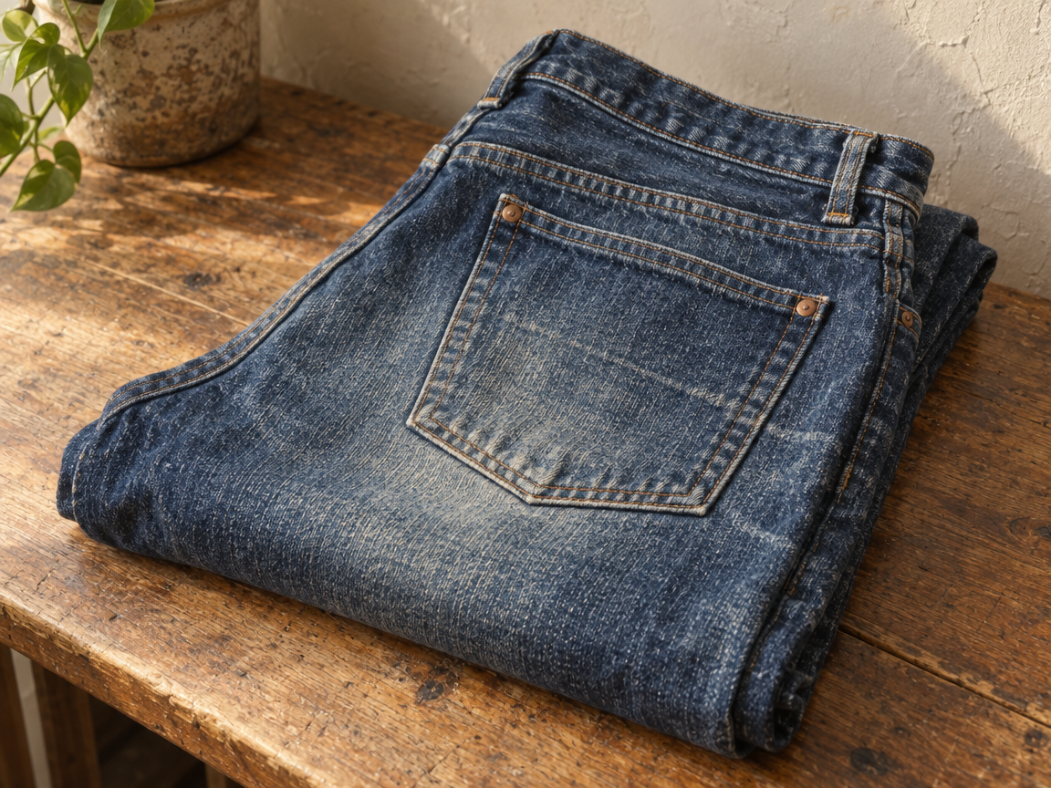 Jean brut vintage