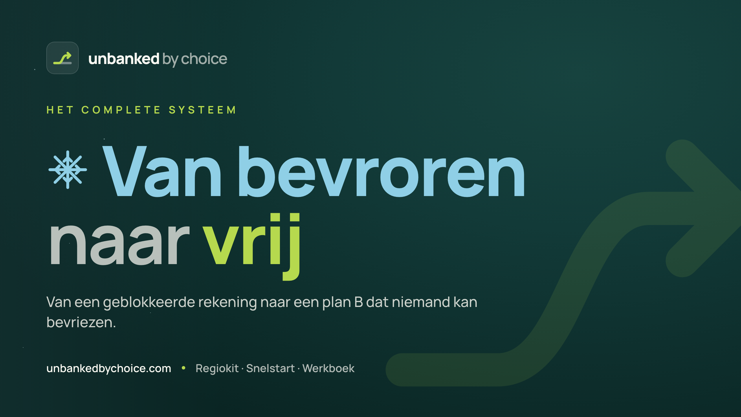 Van bevroren naar vrij systeem!