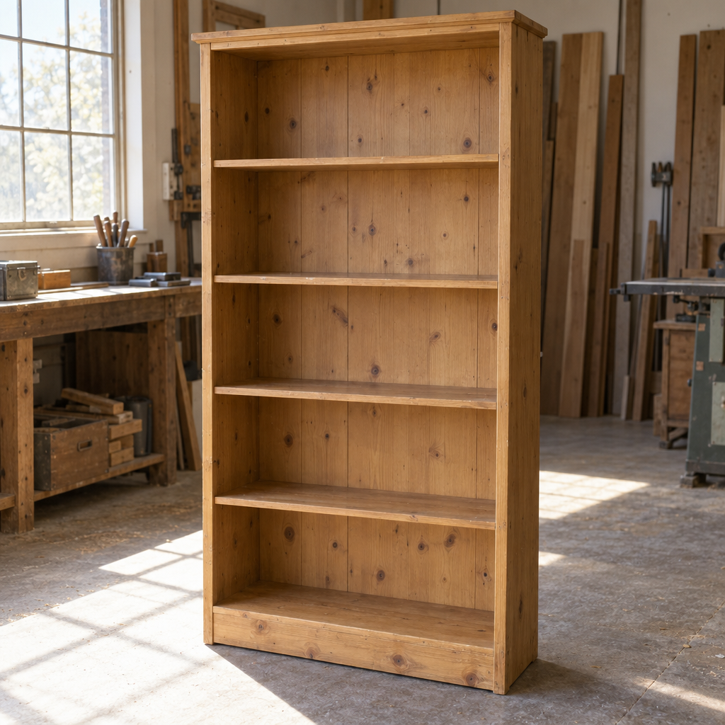 Pine bookshelf