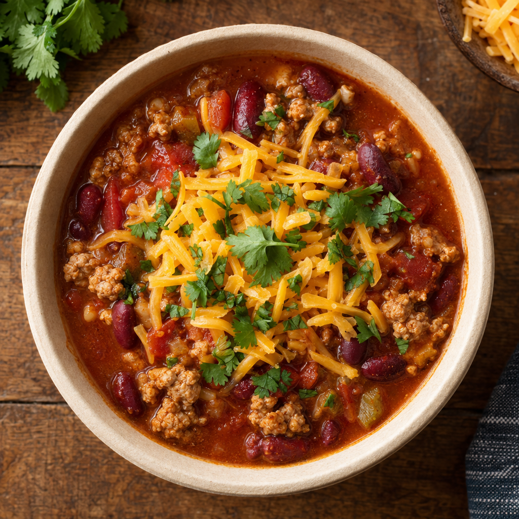Weeknight Turkey Chili