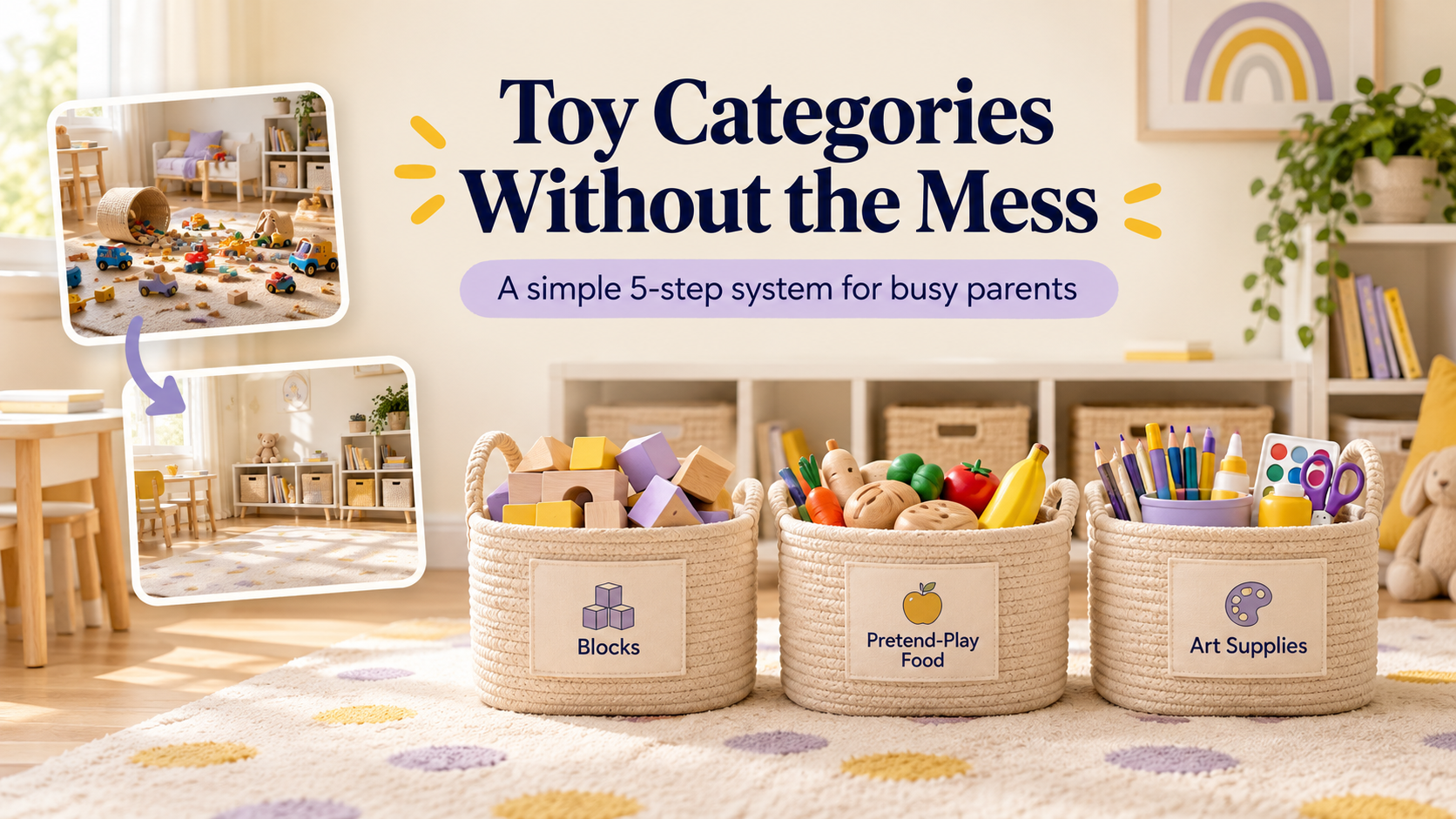 Toy Categories Without the Mess