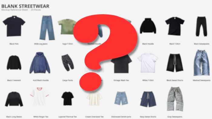 Realistic Mockup Sheet