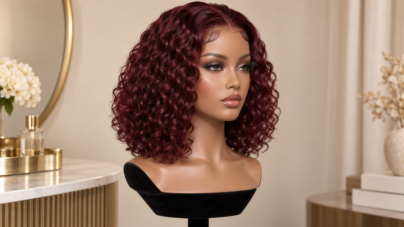 SHORT CURLY WIG