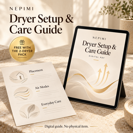 Dryer Setup & Care Guide PDF