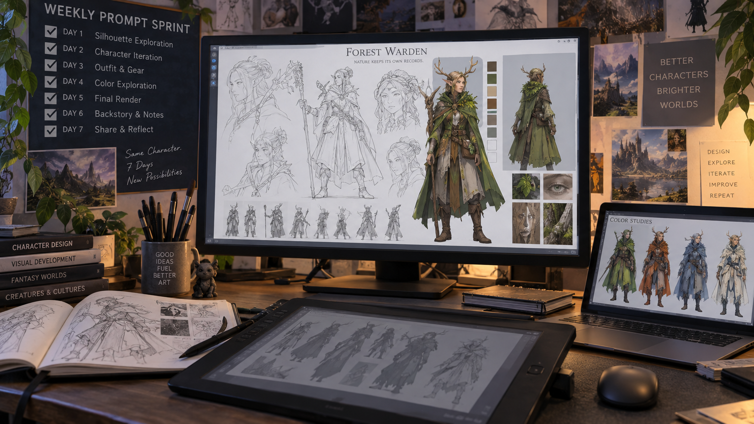 Character Design Sprint Guild