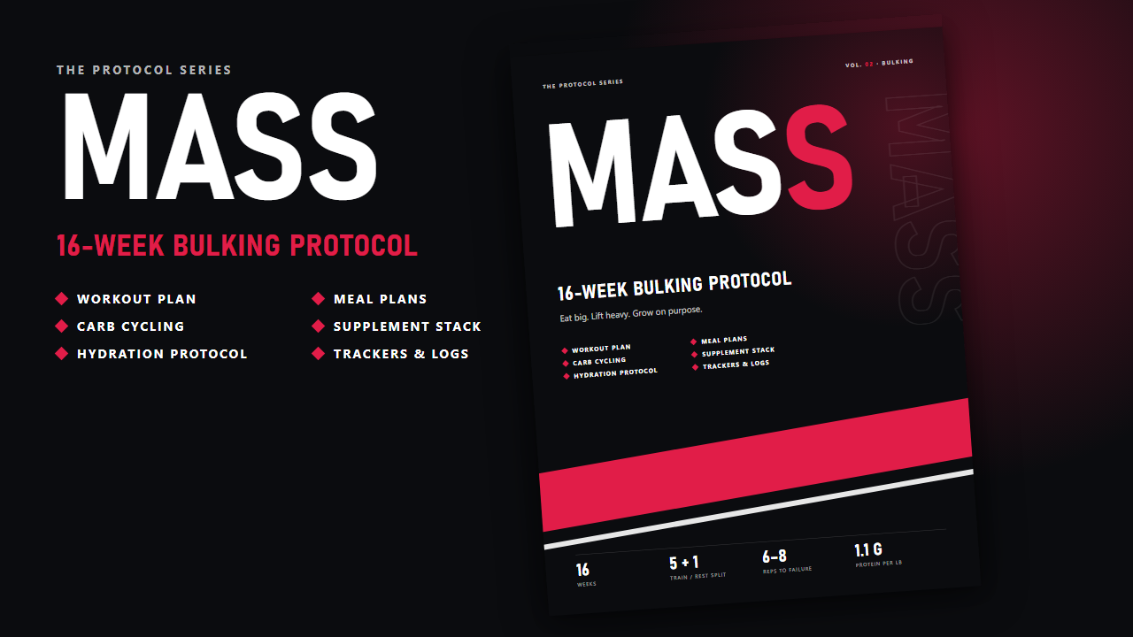 MASS: 16-Week Bulking Protocol