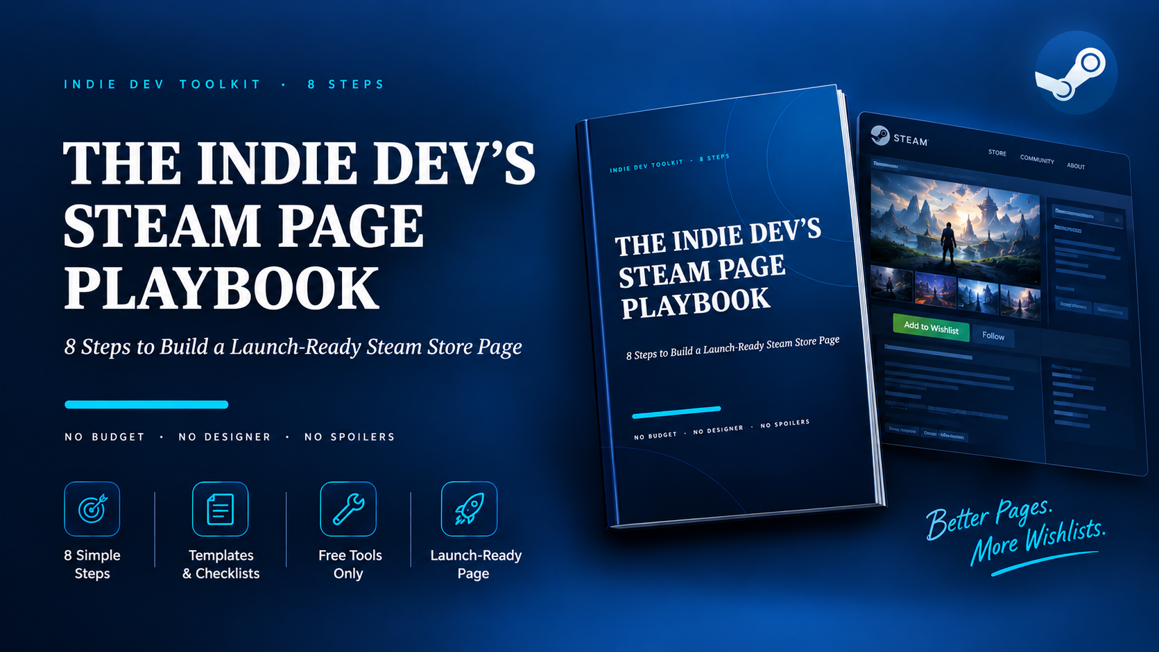 The Indie Dev's Steam Page Playbook