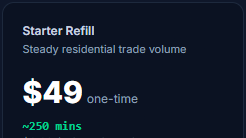 Starter Refill