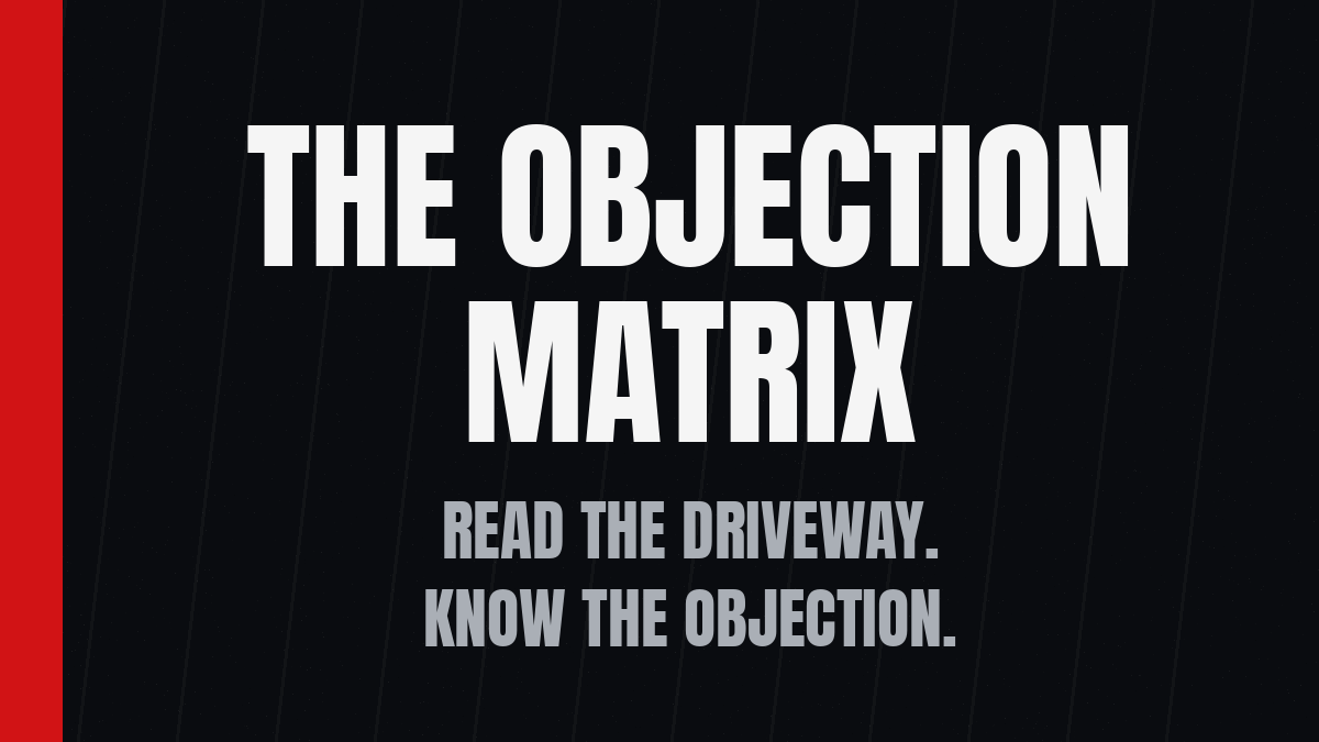 The Objection Matrix