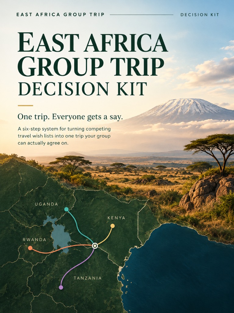 East Africa Group Trip Decision Kit