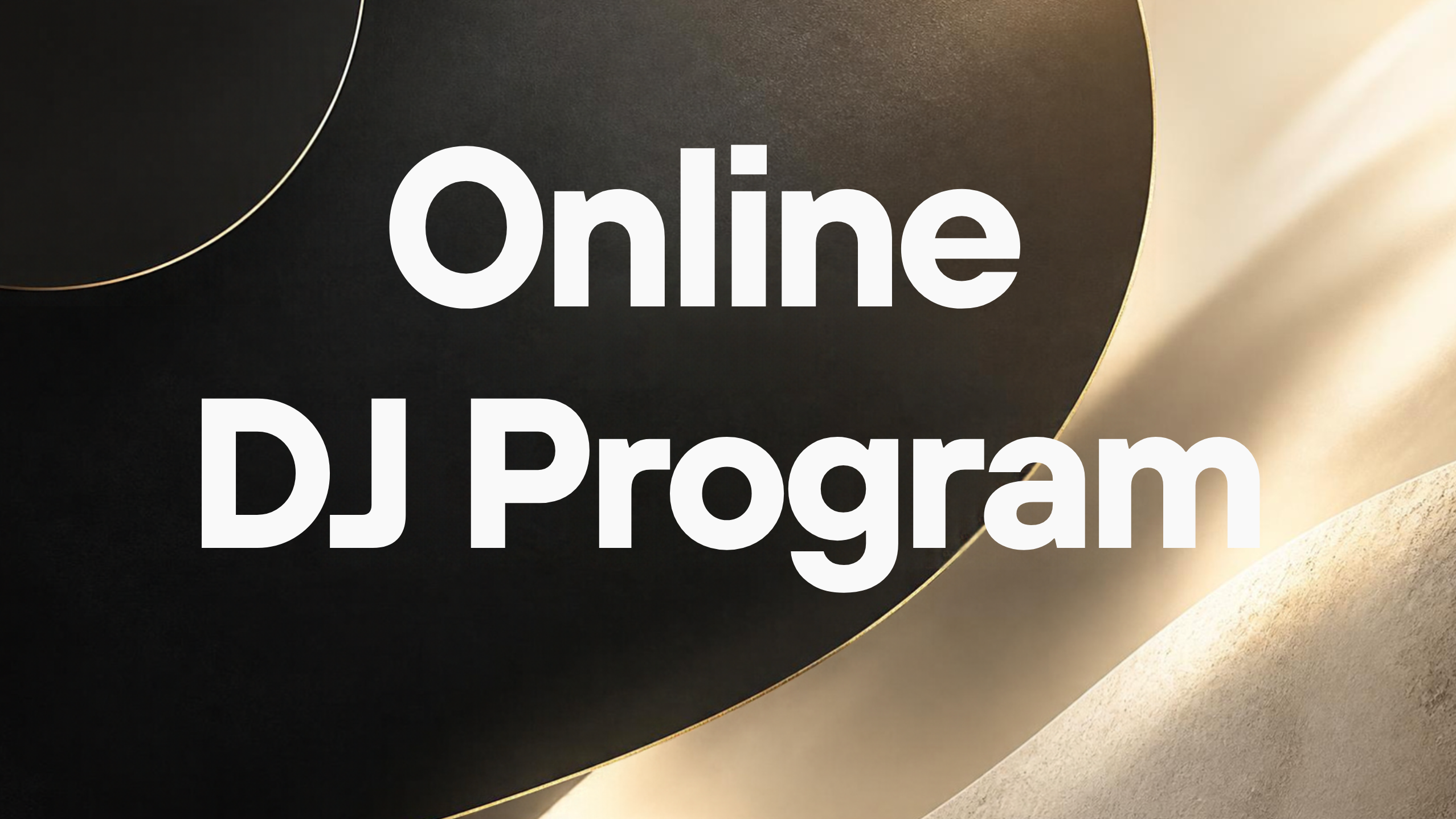 Online DJ Program 
