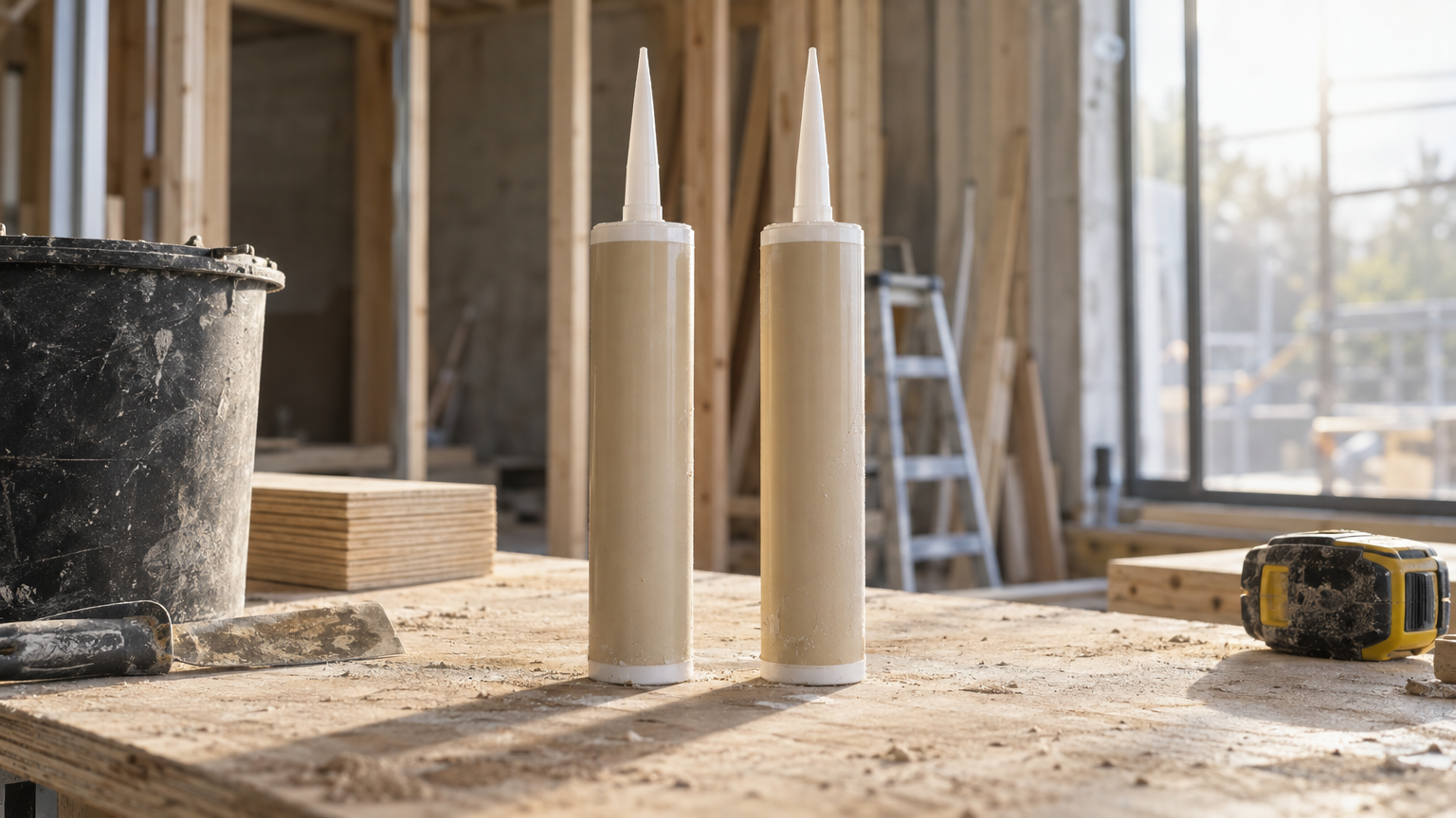 Construction Adhesive, 2 tubes