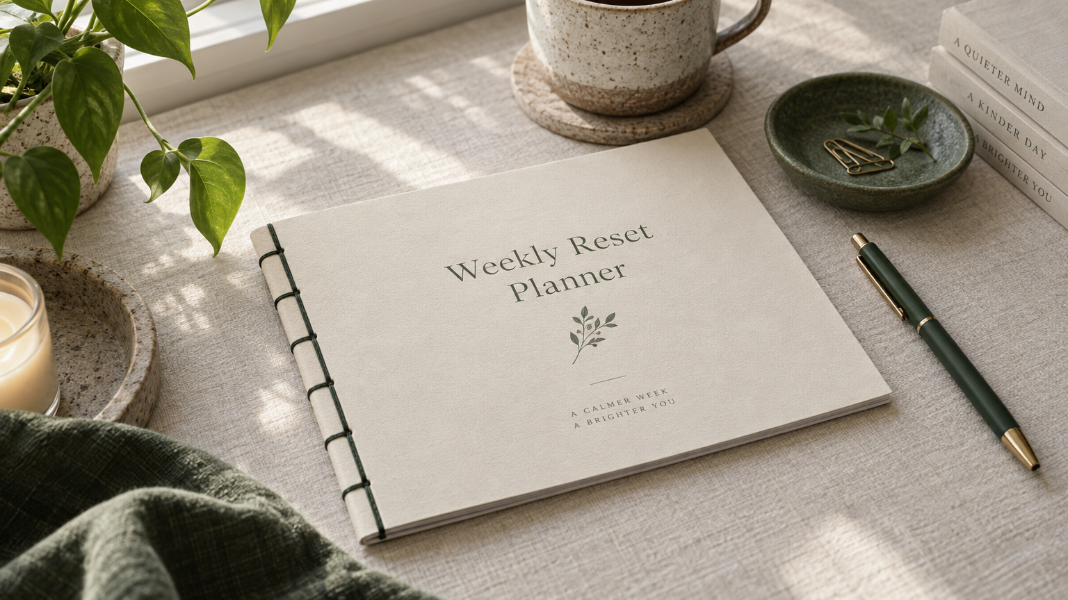 Weekly Reset Planner