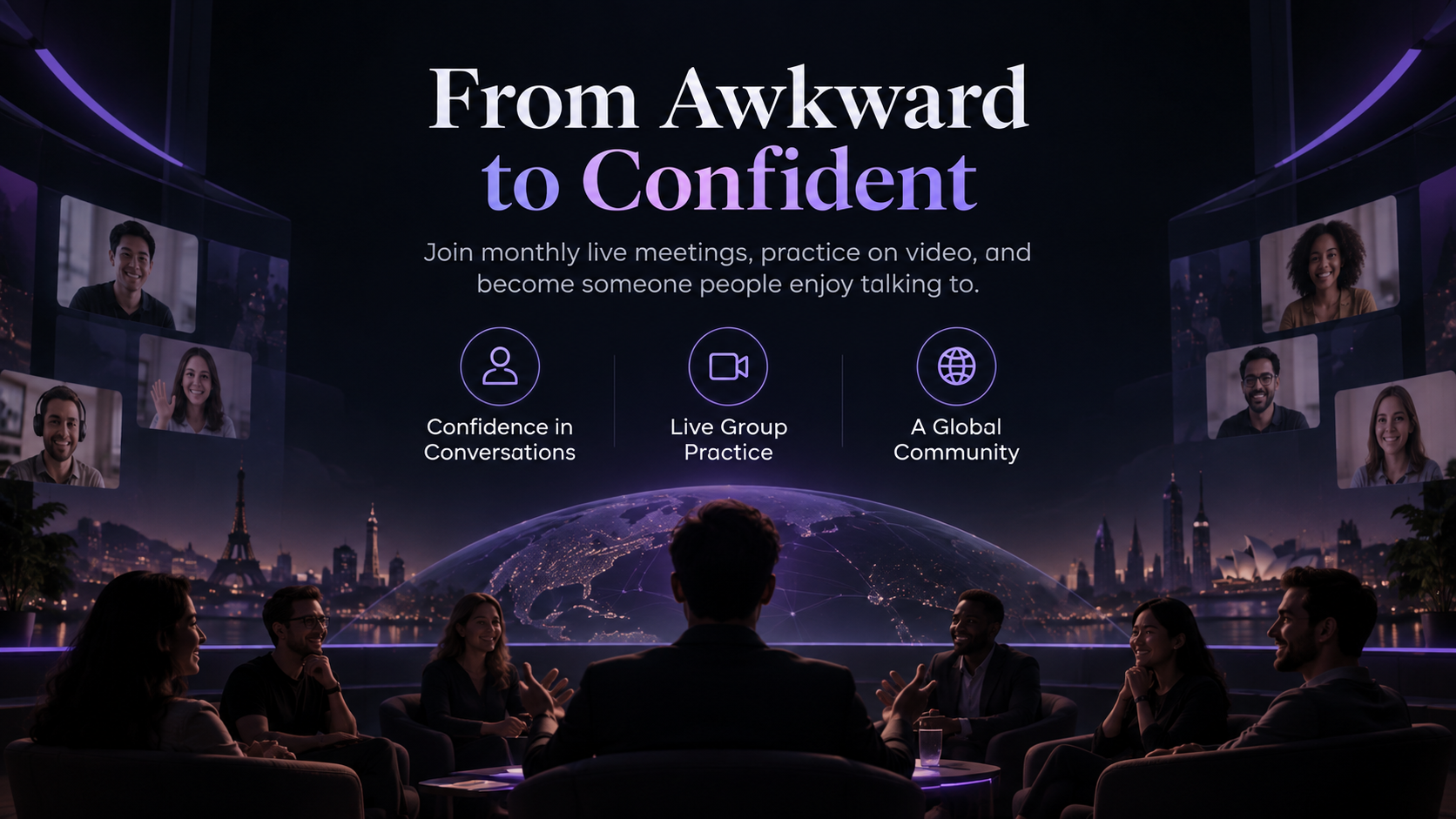 Conversation Lab - Communication psychology and real-life speaking practice