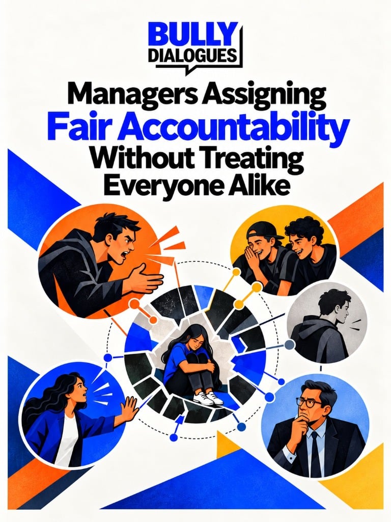Managers Assigning Fair Accountability Without Treating Everyone Alike