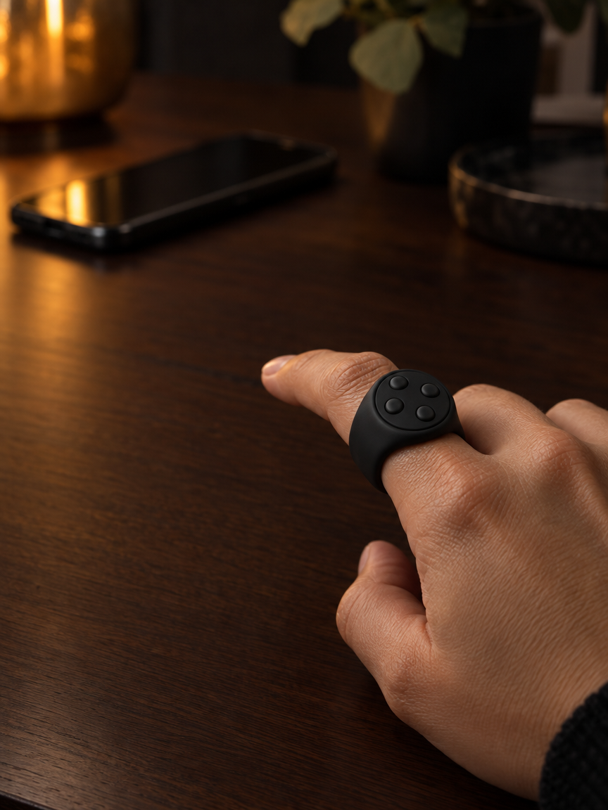 ClickRing Bluetooth Clicker
