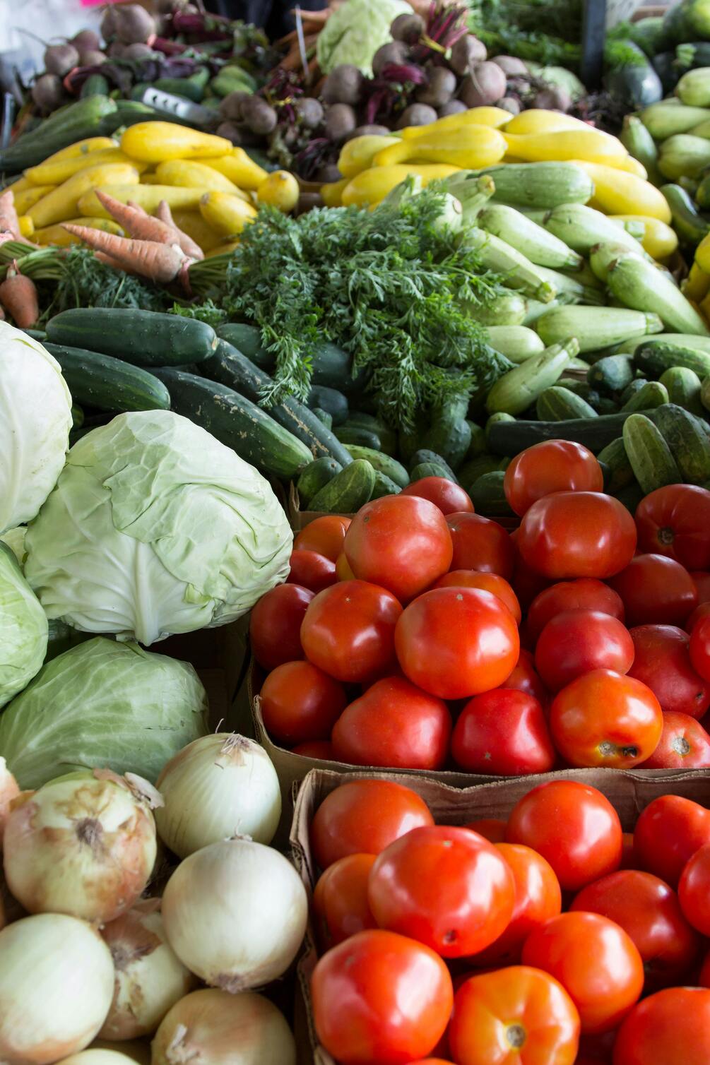 Vegetables Coloring Book