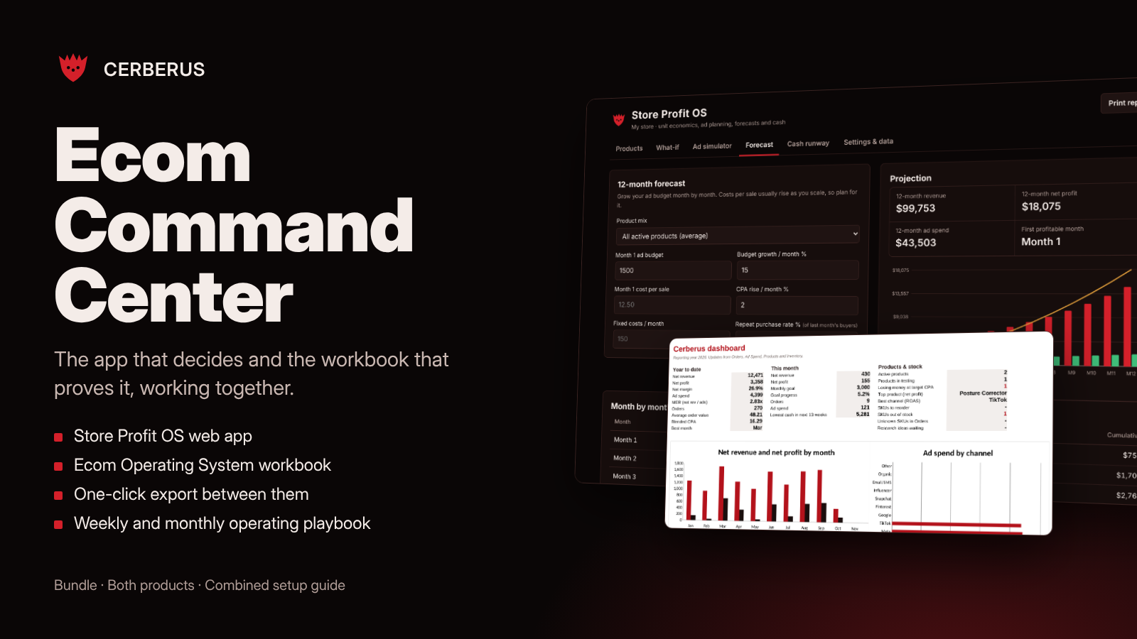 Ecom Command Center – Store Profit OS + Ecom Operating System