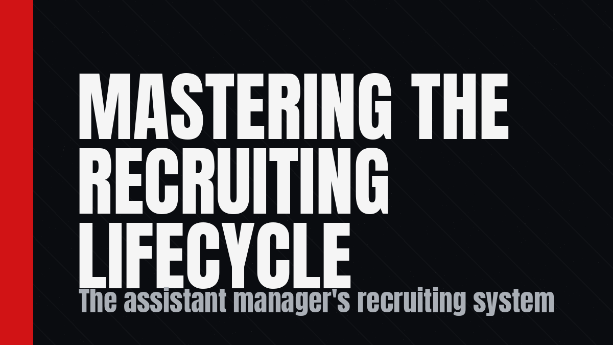 Recruiting Lifecycle
