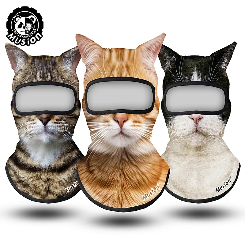 3D Cat Ski Mask