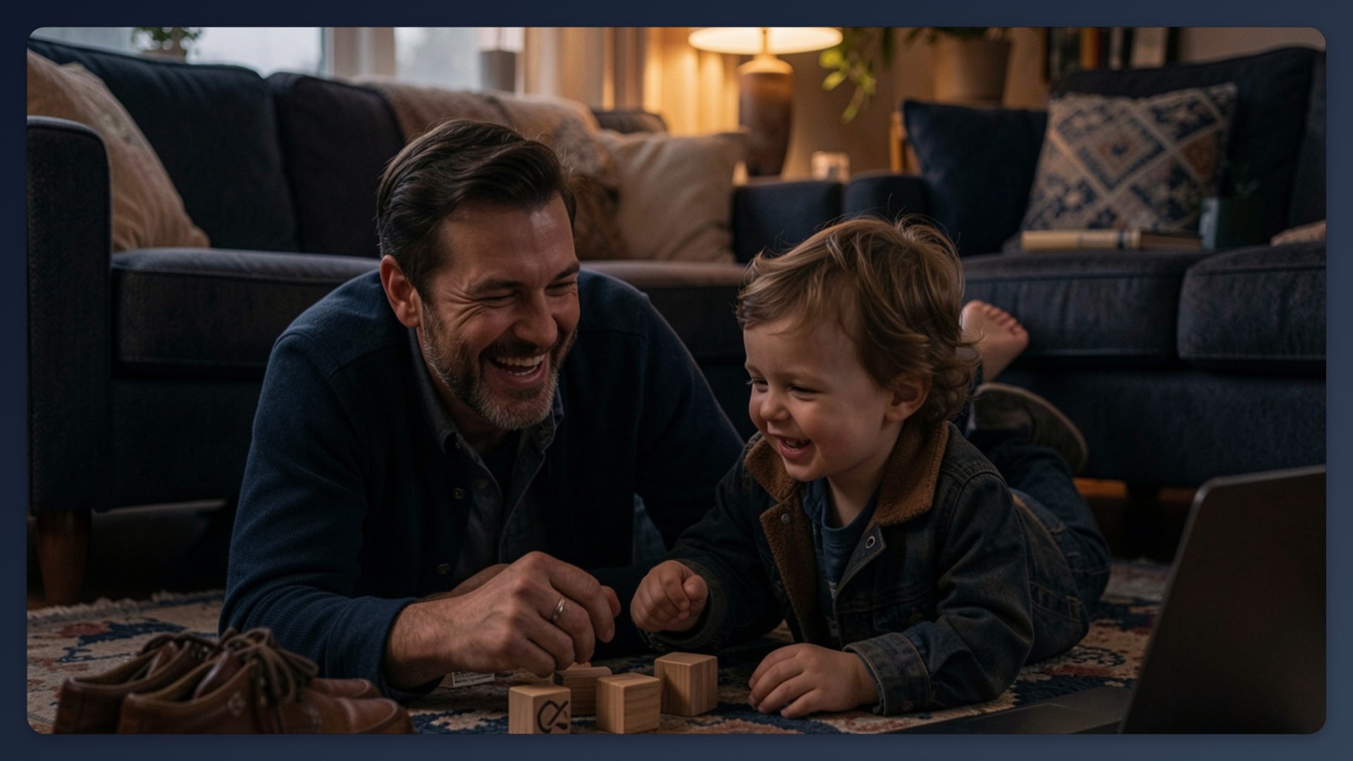 Working Fathers Connecting With Their Kids Without Disrupting the Evening