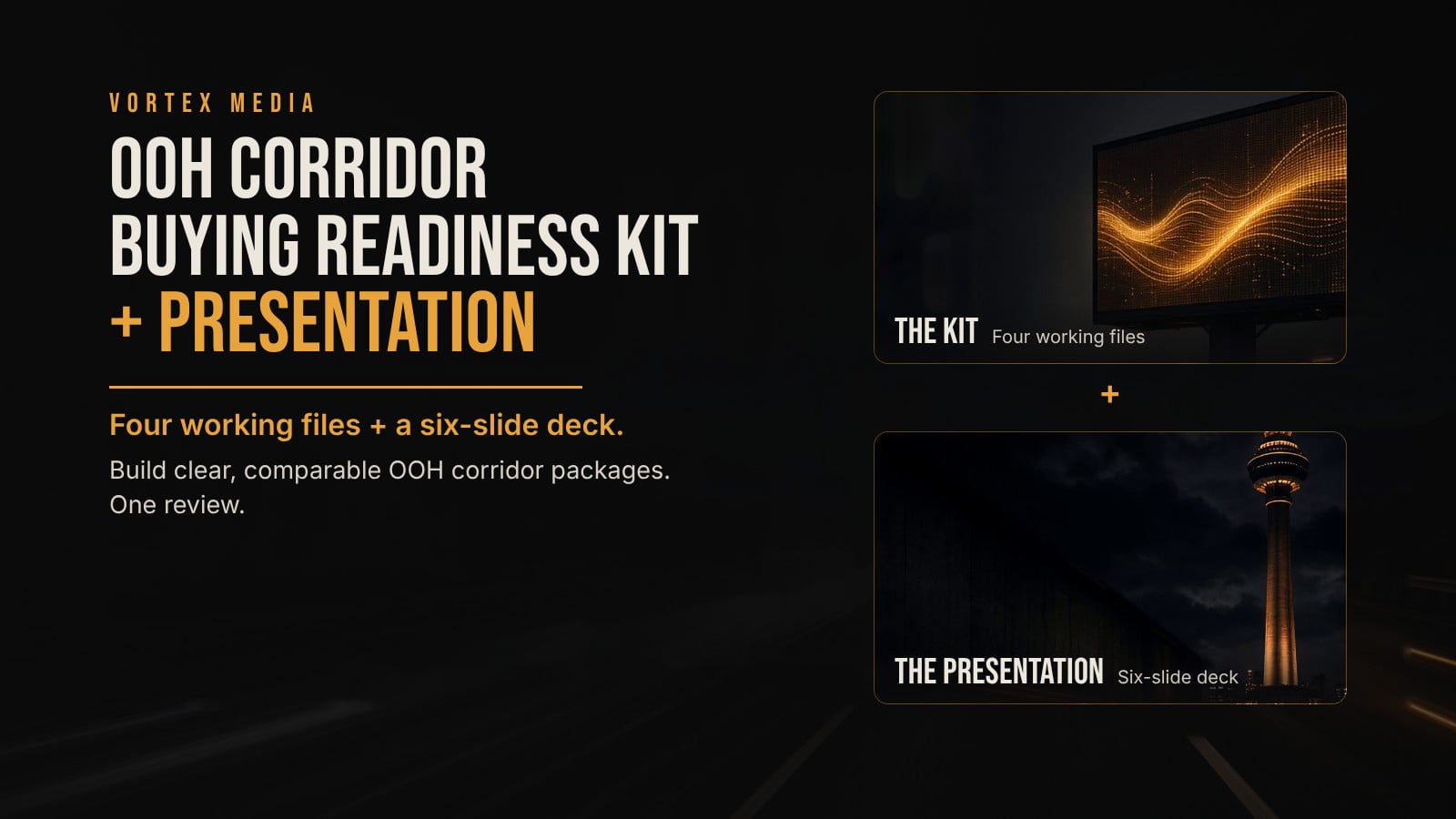OOH Corridor Buying Readiness Kit + Presentation