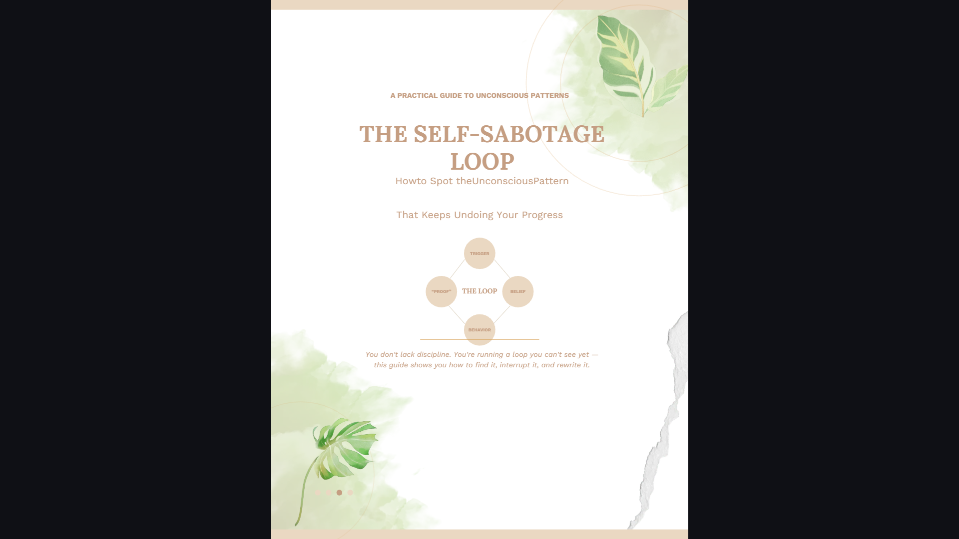 The Self-Sabotage Loop | Stop Self-Sabotage Guide
