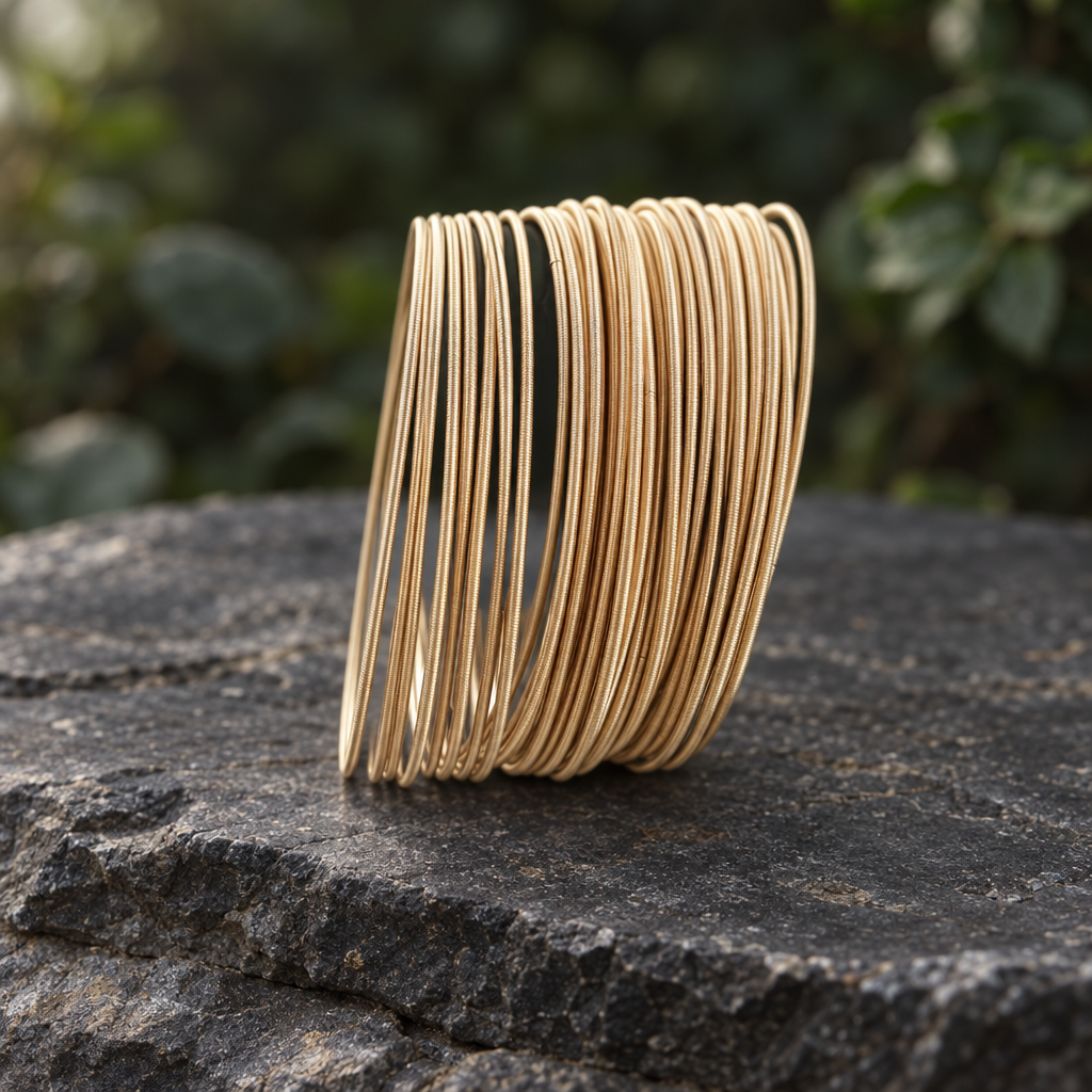 Plain Gold Stack