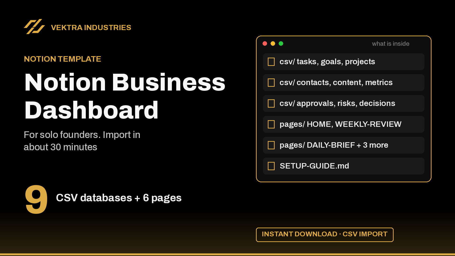 Notion Business OS