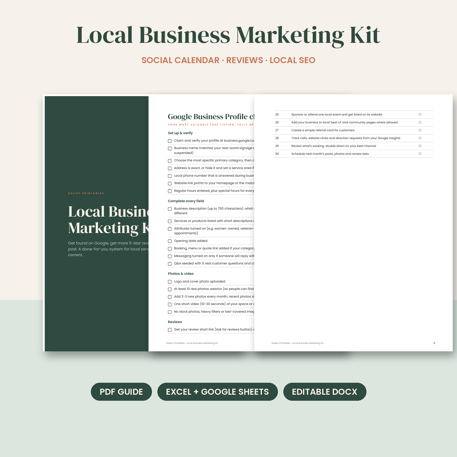 Local Business Marketing Kit