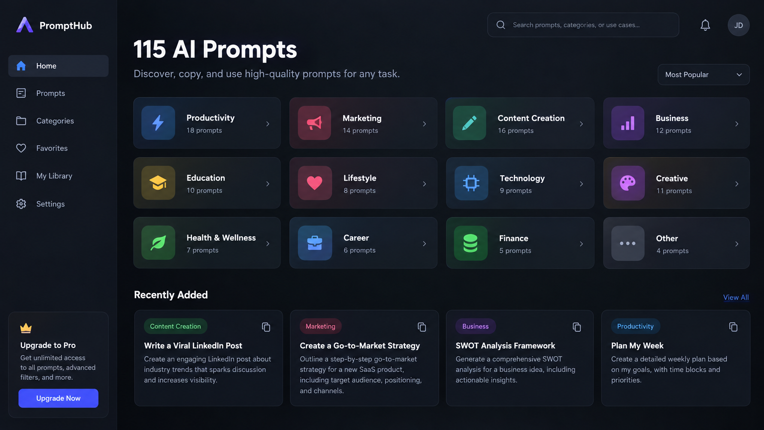 AI Prompt Template