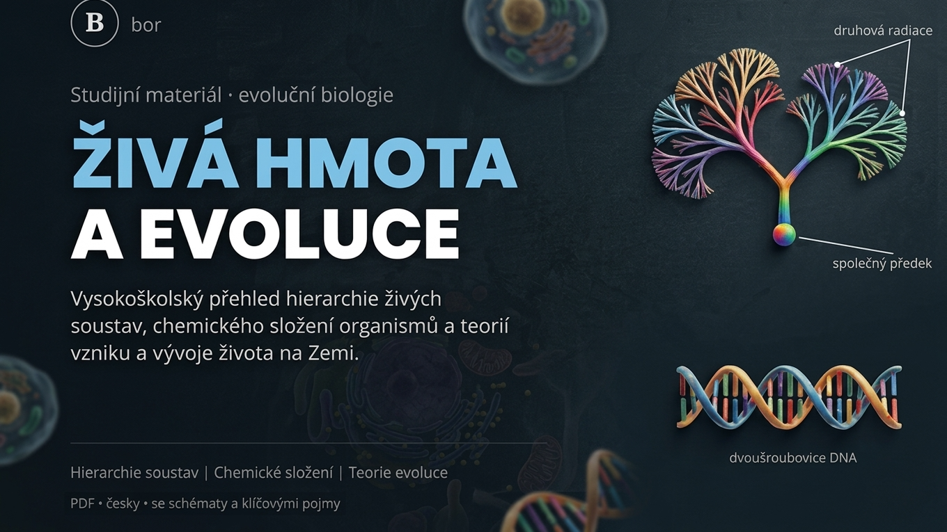 Živá hmota a evoluce