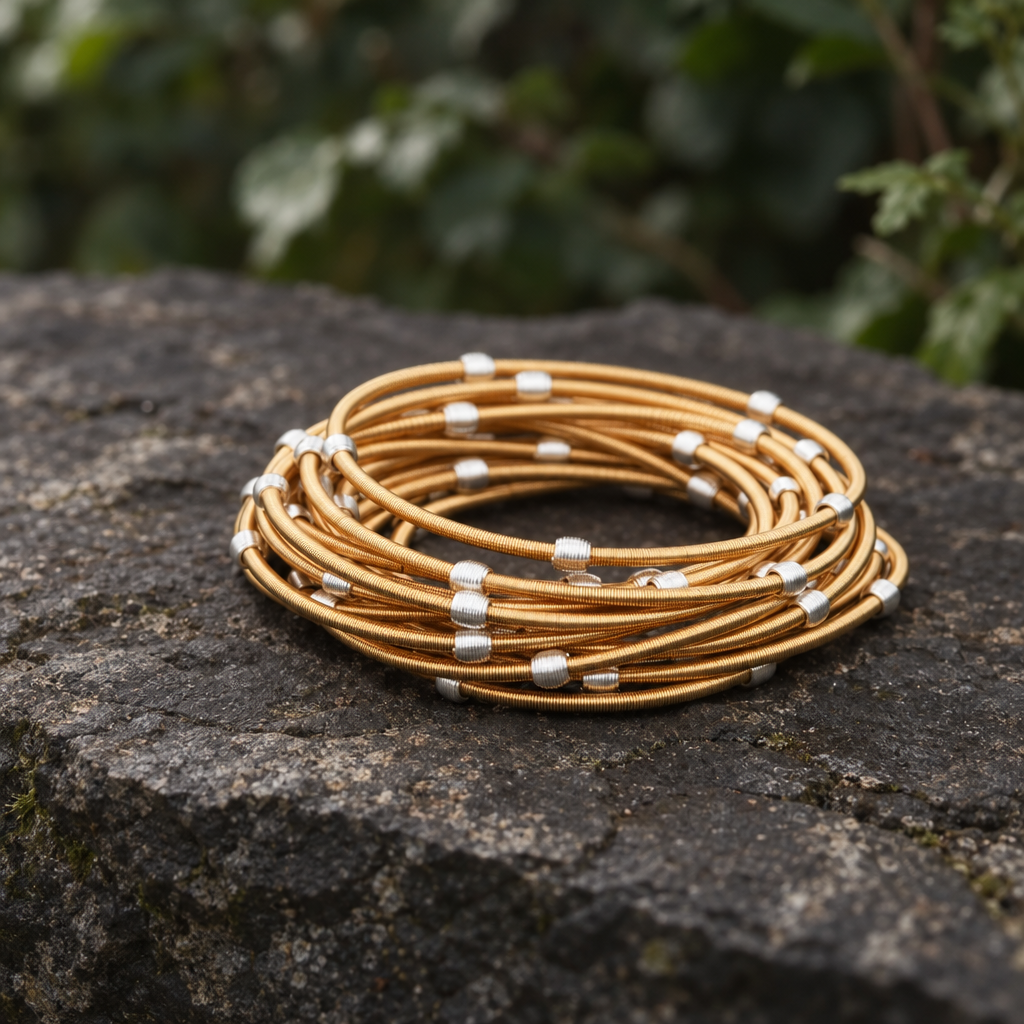 Gold and Silver Stack